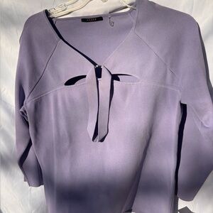 Cyrus Lavender Sweater Stretch Pullover Sz X-Large 2/3 sleeves